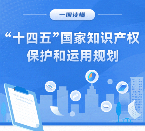 一图读懂“十四五”国家知识产权保护和运用规划