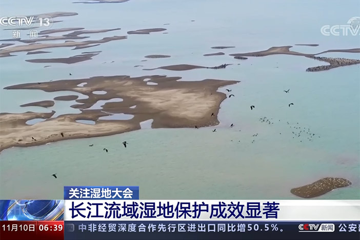 【朝闻天下】关注湿地大会 长江流域湿地保护成效显著
